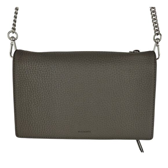 ALLSAINTS Shoulder / Crossbody Purse - Timeless Elegance in Taupe - Picture 1 of 16